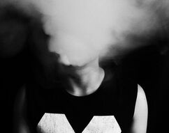 smoke in face, smoking cessation